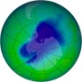 Antarctic Ozone 1993-11-21